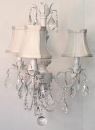 Sweet Dreams Chandelier-Shabby Chic Chandelier, Girls Nursery Available in 4 Sizes, Many Finishes, Custom Made For You - thumbnail 2