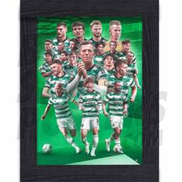 Celtic Fc Montage 23/24 Poster - Officially Licensed Product A4/ A3/A2 + Framed Option - thumbnail 2