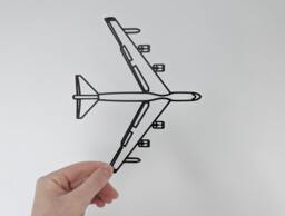 B52 Bomber - Stratofortress Airplane - Wall Art Hanging Decoration Home Decor Black Printinghive - thumbnail 1