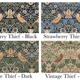 William Morris Storage Ottoman, Handmade Footstool Trunk - thumbnail 4