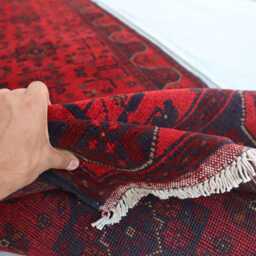 2'10x9'8 Ft Tribal Khal Mohammedi Runner, Handmade Runner Rug, Antique Piece High Pile Afghan Brand New Rug - Kitchen - thumbnail 4