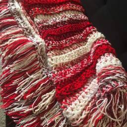 Peppermint Twist Crochet Blanket - thumbnail 4