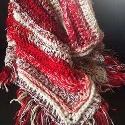 Peppermint Twist Crochet Blanket - thumbnail 3