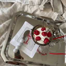 Cherries On Top Of Cream Candle - Dessert Candles - thumbnail 4