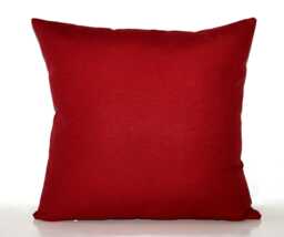 Maroon Red Pillow Cover - Scatter Cushion Solid Throw Pillows, Bordeaux Cover, Blood Red, Burgundy 18x18 26x26 22x22