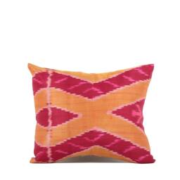 "Set Of 2 Pcs, Old Ikat Pillow Cover, Pillow, 13.98"" X 16.54" - thumbnail 2