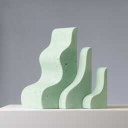 stepped Cement Display Blocks Retail Merchandise & Photography Props - thumbnail 1