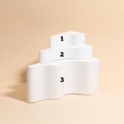 stepped Cement Display Blocks Retail Merchandise & Photography Props - thumbnail 3