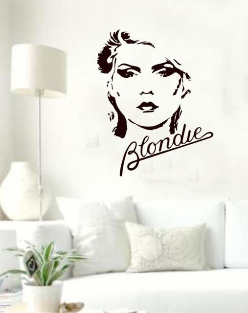 Blondie Band Vinyl Wall Decal Debbie Harry Art Decor - image 1