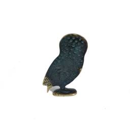 Brass Owl Statue, Athena Figurine, Greek Mythology Decor, Handmade Bronze Sculpture, Symbol Of Wisdom Gift - thumbnail 3
