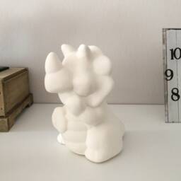Unfinished Dinosaur, Ready To Paint, Dinosaur Figurine, Ceramic Bisque, Diy Project, Ceramics & Pottery, Housewarming Gift, Toys - thumbnail 2