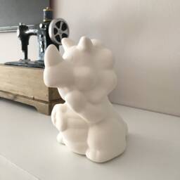 Unfinished Dinosaur, Ready To Paint, Dinosaur Figurine, Ceramic Bisque, Diy Project, Ceramics & Pottery, Housewarming Gift, Toys