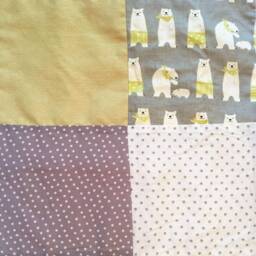 Baby Crib Blanket. Photo Quilt. Personalized Shower Gift For Idea. Newborn Brith - thumbnail 2