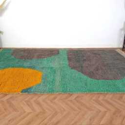 Handmade Beni Ourain Wool Rug - Customizable & Unique, Custom Moroccan Rug, Rug, Berber Rug - thumbnail 2