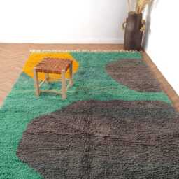 Handmade Beni Ourain Wool Rug - Customizable & Unique, Custom Moroccan Rug, Rug, Berber Rug - thumbnail 3