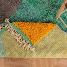 Handmade Beni Ourain Wool Rug - Customizable & Unique, Custom Moroccan Rug, Rug, Berber Rug - thumbnail 4
