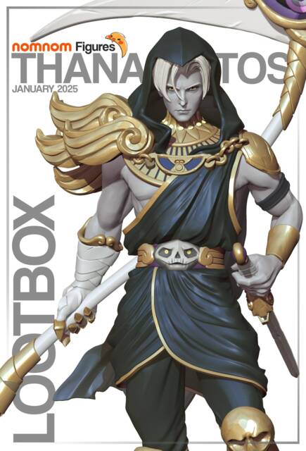 Thanatos - Hades 3D Printed Figure 110 Scale - image 1