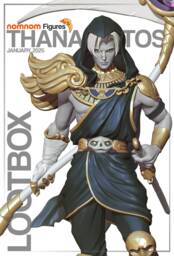 Thanatos - Hades 3D Printed Figure 110 Scale - thumbnail 1