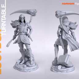 Thanatos - Hades 3D Printed Figure 110 Scale - thumbnail 3