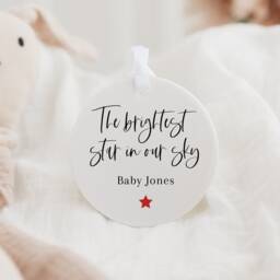 Baby Loss Bauble - Pregnancy Gift Memorial Christmas Ornament Angel Keepsake Memory Miscarriage - thumbnail 1
