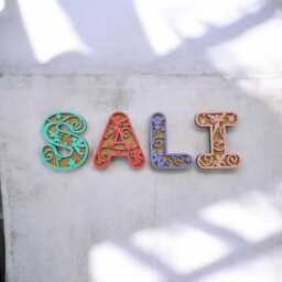 Personalised Fairy Name Letter Wall Art Wood Acrylic Kids Bedroom Decor
