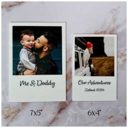 Personalised Photo Print Plaque With Stand - Custom Frame First Valentines Day Gift For Him Her Couple Present Anniversary Keepsake - thumbnail 4