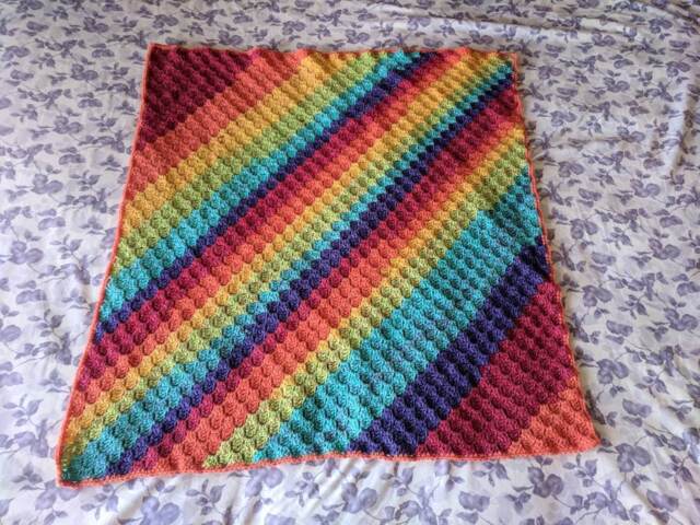 Rainbow Baby Blanket - image 1