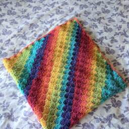 Rainbow Baby Blanket - thumbnail 2