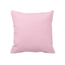 Solid Soft Pastel Pink - Throw Pillow, Decorative Pillow Cover, Case Square- 17 - thumbnail 4