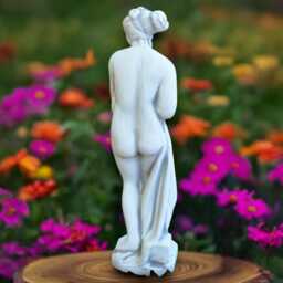 Concrete Greek Goddess Statue Ancient Sculpture Mythology Garden Decor Outdoor Ornament Cement Classical Figurine Handmade Art - thumbnail 4