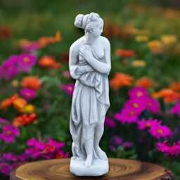 Concrete Greek Goddess Statue Ancient Sculpture Mythology Garden Decor Outdoor Ornament Cement Classical Figurine Handmade Art - thumbnail 2