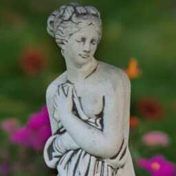 Concrete Greek Goddess Statue Ancient Sculpture Mythology Garden Decor Outdoor Ornament Cement Classical Figurine Handmade Art - thumbnail 3