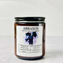 Throne Of Glass Abraxos Dragon Candle - Bookish Soy - thumbnail 2