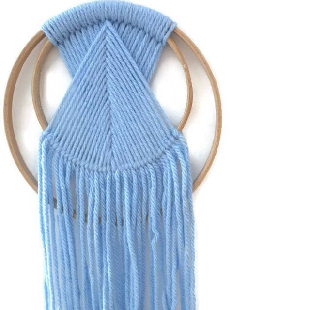 Wall Hangings For Nursery - Nursery Art Macrame Wall Hanging Living Room Fibre Textile - image 1