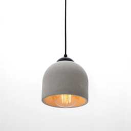 Raw Concrete Pendant Lamp, Stone Chandelier, Designer Hanging Lights, Scandinavian Design, Accessories - thumbnail 1