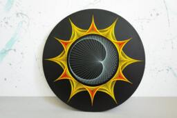 String Art Sun & Moon Sacred Geometry 3D Zen Spiritual Wall Artdecor Home Decor Housewarmin Gift Cosmos Harmony Yoga Studio Design
