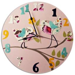 Bee Clock, Girls Nursery Decor, Baby Boy Nursery, Wall Gift For Lover, Her - thumbnail 3