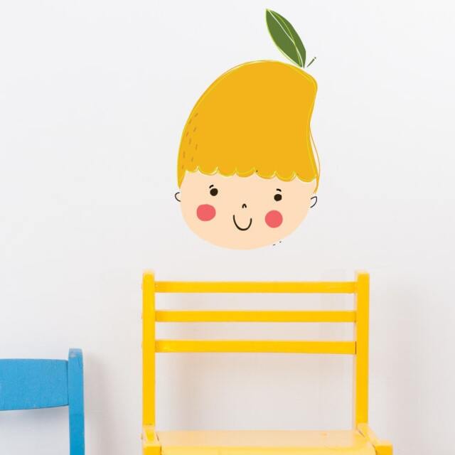 Mango Wall Sticker Decal - Nursery Stickers, Animal Decals, Home Decor, Baby Room, Art, Girl, Boy