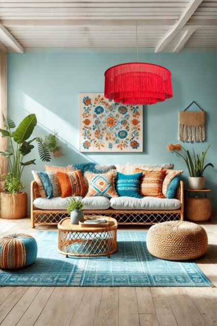 Tassel Fringing Lampshade, 3-Layer Fringe Pendant, Luxury Unique Hand Made Home Decor, Ceiling Lamp - image 1
