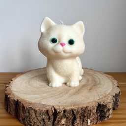 Kitten Candle Gift - 100% Soy Wax, Vegan-Friendly, Eco-Friendly, Perfect For Cat Lovers - thumbnail 2