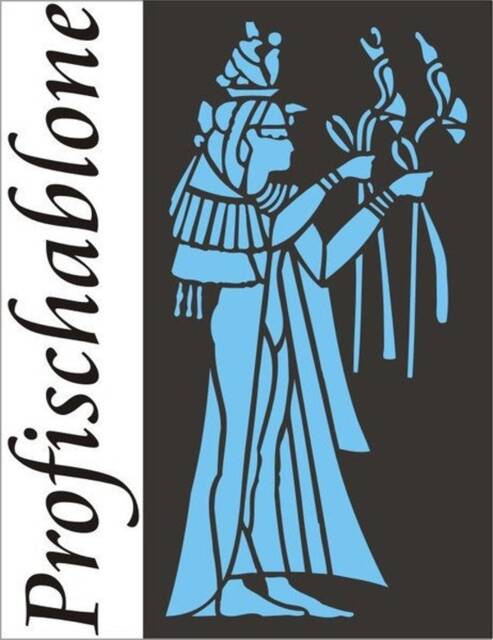Stencil, Painter Stencil, Border, Stencil Frieze, Wall Decor, Design, Decor Stencils - Egyptian Phinx 1