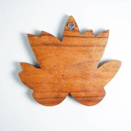 Lotus Flower Decor, Wooden Flower, Handmade, Wood Wall Art, Carving, Hanging Interior Gift For Mother - thumbnail 4