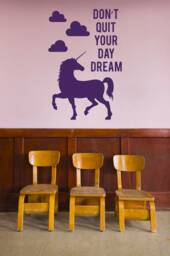 Day Dream Quote Vinyl Wall Decal - Home Decor Sticker
