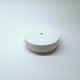 Handmade Concrete Cylinder Pendant Light With Epoxy Spheres - thumbnail 3