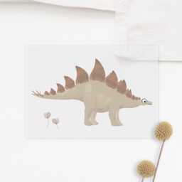 Iron-On Patch Stegosaurus Dinosaur - thumbnail 3