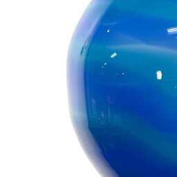 Blue Wave Hand Blown Glass Pendant Light Ready-Made - thumbnail 3