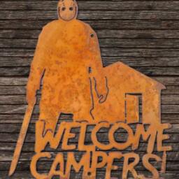 Welcome Campers Jason Voorhees Halloween Decoration Wall Sign - Free Shipping in Us - thumbnail 2