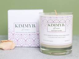 Mothers Day Special Lamour - Eco Soy Wax Luxury Boxed Candle By Kimmyb - thumbnail 1