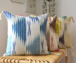 Cushion 40x40cm - Handmade in France Cotton/Linen Furnishings