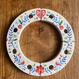 Advent Wreath Sweden White - thumbnail 3
